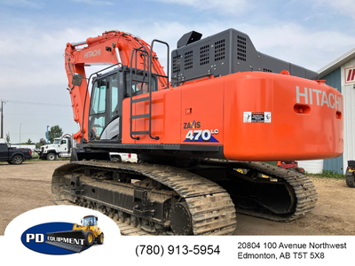 2019 Hitachi ZX470LC-6 VG Tracked Excavator Air conditioned cab, Positive air shutoff, Eberspacher e...