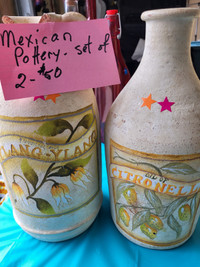 DECORATIVE VASES AND JUGS