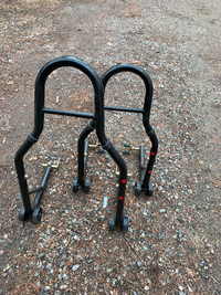 Bike wheels Lift Stands Fork // support levage moto
