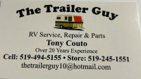 THE TRAILER GUY-RV-SERVICE-REPAIRS-PARTS--CALL TONY 519-494-5155