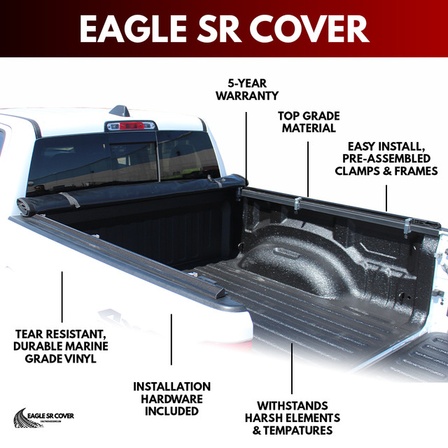 Tonneau Cover - Eagle Soft Roll Covers $399.00 in Other Parts & Accessories in Red Deer - Image 2