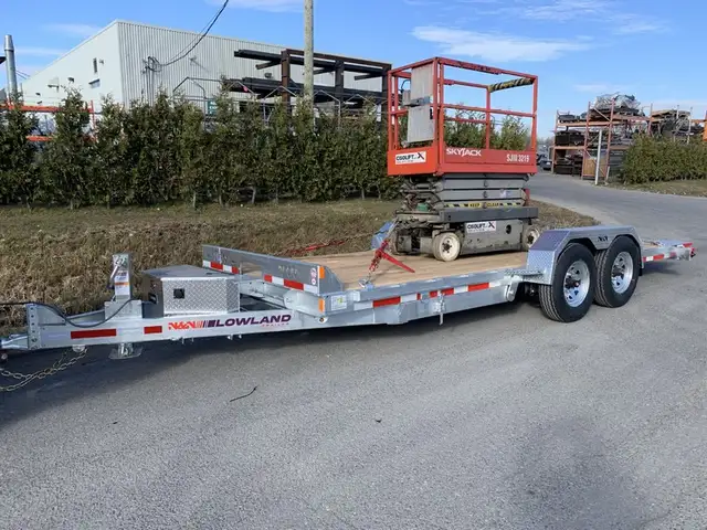 2025 N&N LOW20G14K full tilt deck trailer 2X7k axles best price in Cargo & Utility Trailers in Winnipeg - Image 3