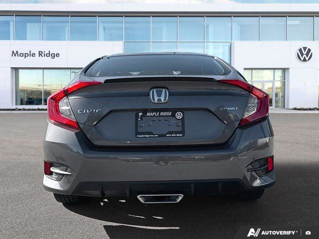 2019 Honda Civic Sedan Sport | One Owner | Heated Seats in Cars & Trucks in Tricities/Pitt/Maple - Image 4