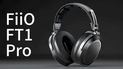 FiiO FT1 Pro Open-Back Planar Headphones BLACK, View more