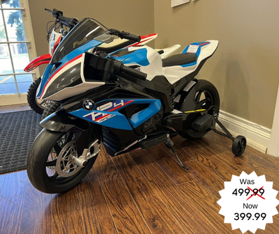 Price Drop Alert!  12V BMW HP4 Race Motorbike for Kids, View more