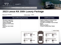 The 2023 Lexus RX 350h Luxury represents the first year of the fifth-generation redesign, offering a... (image 1)