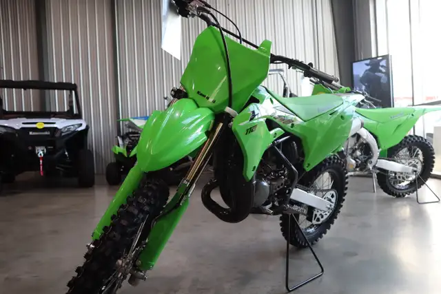 2025 Kawasaki KX112 Lime Green in Dirt Bikes & Motocross in Edmonton - Image 7