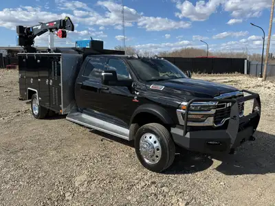 Countryside Fleet NEW - 2026 Dodge 5500 CrewCab 4x4 Service Truck + 6.7L Cummins Diesel + 4x4 W/ Aut...