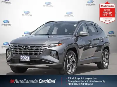 New Price! Titainium 2023 Hyundai Tucson Hybrid Ultimate Navigation | Leather | Hybrid |Awd AWD 6-Sp...
