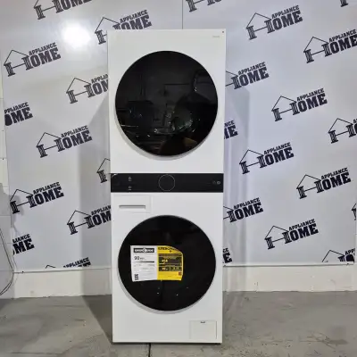 Open Box LG Washer Tower Laundry center White 24″, View more
