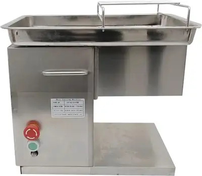 Item number: 160502 - This kind of stainless commercial meat slicer is suitable for small catering i...