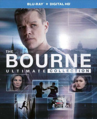 Bourne Ultimate Collection Blu Ray + Digital HD 5 Movies Set NEW