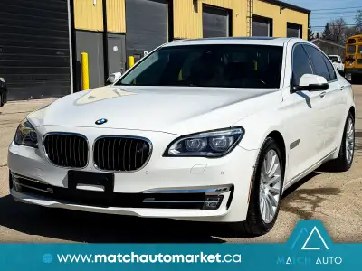 2015 BMW 7 Series 4.4L, V8 Located at Match Auto Market North, 231 Oak Point Hwy, Winnipeg, MB R2R 1...