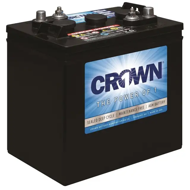 Brand New Crown Deep Cycle Battery Batteries Flooded AGM RV62863734750595124