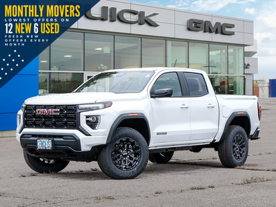 WAS: $55098 NOW: $54098 plus taxes and licensing feesConquer the Road with the 2026 GMC Canyon Eleva...