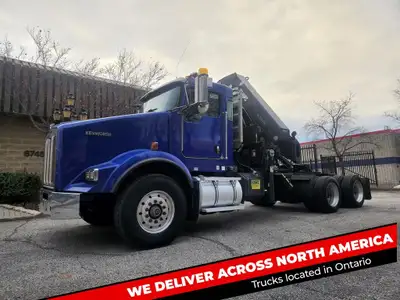 2015 Hiab X322 Pro (Max Reach: 33' Max Capacity: 22,040Lbs) (S#3221897), 12.9-liter PACCAR MX-13 Eng...