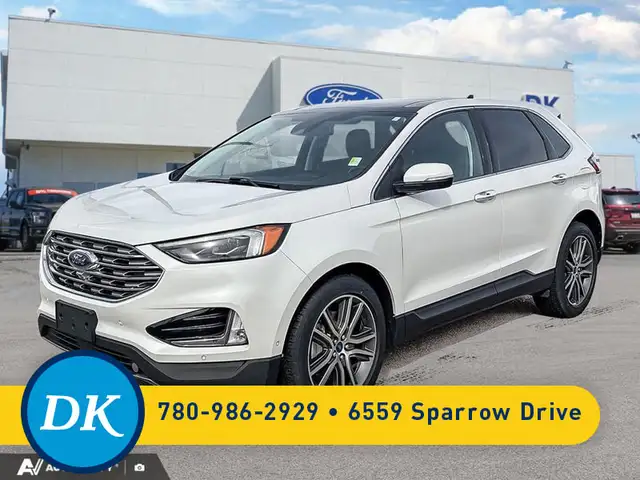 2021 Ford Edge Titanium w/Leather, Moonroof, Nav, and More!