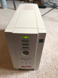 APC Back-UPS CS 500VA/300W UPS System