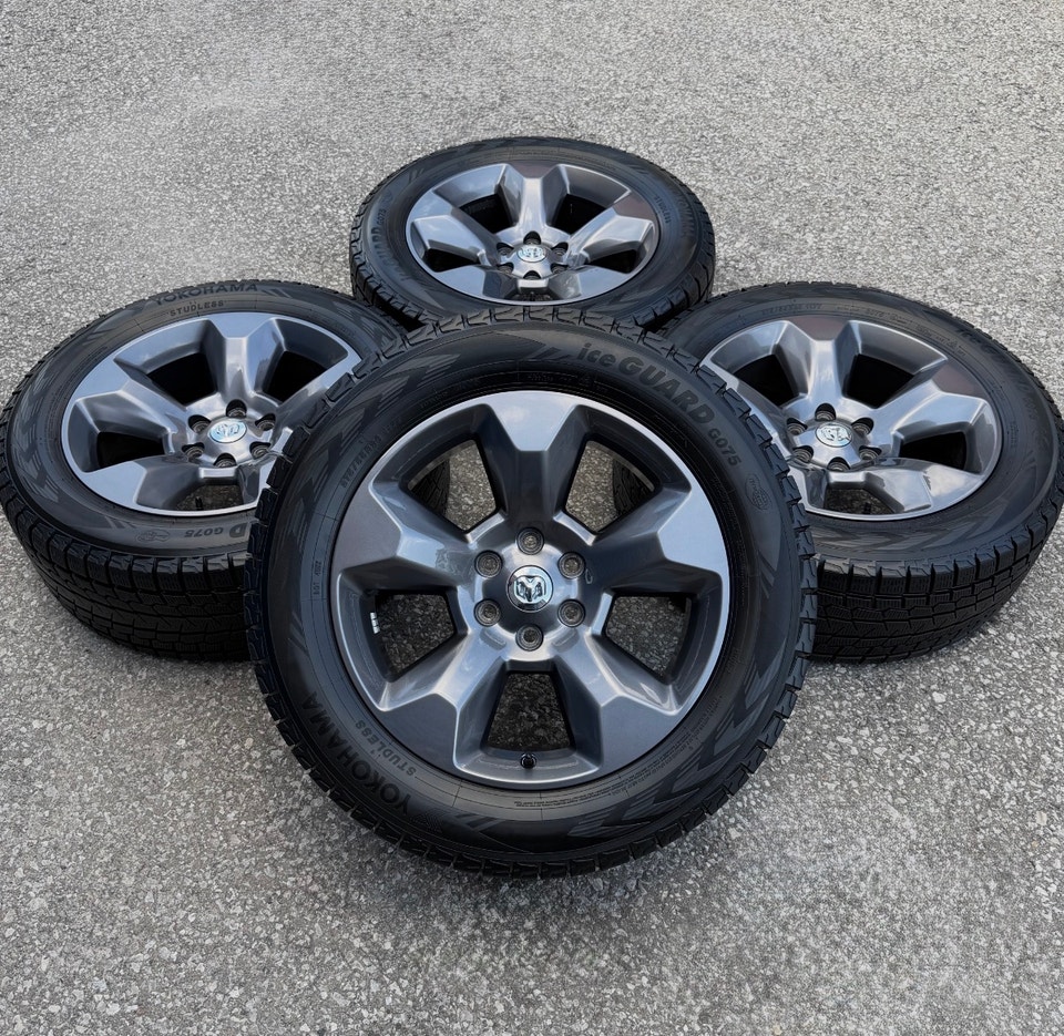 Ram 1500 20 Inch *OEM* Wheels & Sensors & Snow Tires | Tires & Rims ...