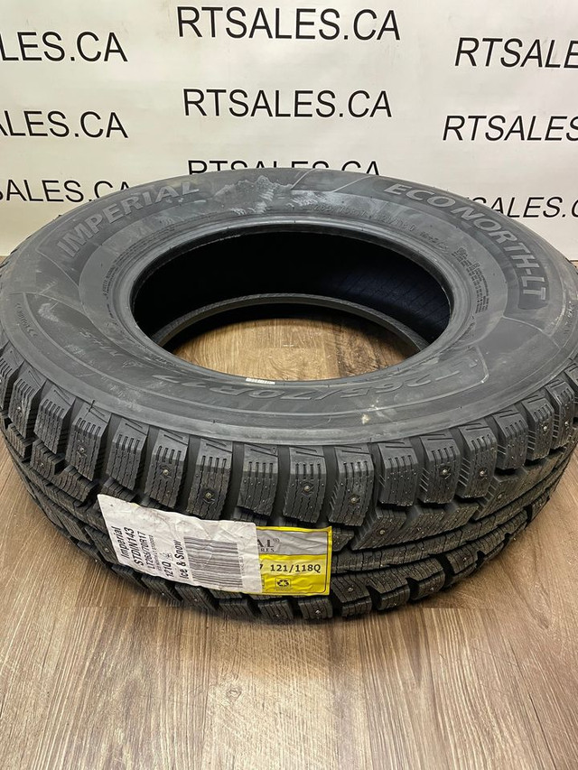 LT 265/70/17 Imperial Winter 10 ply Studded tires (Set of Four) Tires & Rims Saskatoon Kijiji