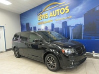DODGE GRAND CARAVAN 2019 GT BLACKTOP ÉDITION STOW-N-GO 7 PASSAGERS / CUIR NOIR AVEC COUTURE ROUGE CH... (image 1)