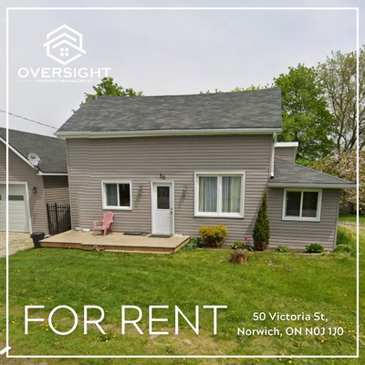 3-Bedroom with a Heated Shop!! Check out this 3+1-bedroom house located in Norwich! Situated on a la...