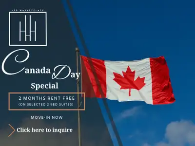Upscale Urban Rentals: 2-Bedrooms in Ottawa from $2,835