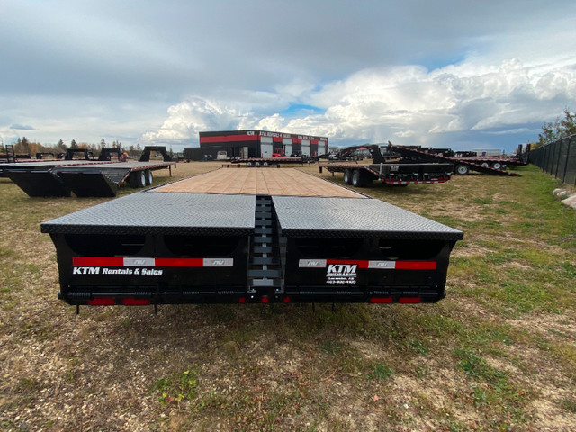 **2024 8.5 x 32’  Equipment Trailer, Monster Ramps, 30000# GVWR in Cargo & Utility Trailers in Edmonton - Image 4