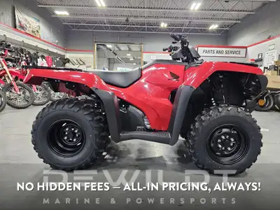Honda TRX420 Rancher Utility ATV Rugged and ready to go where you want the Honda TRX420 Rancher is a...