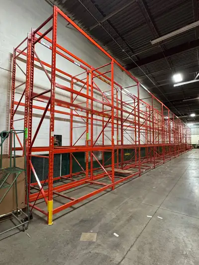 USED PALLET RACKING – WAREHOUSE SHELVING – STORAGE RACKS – GTA, View more