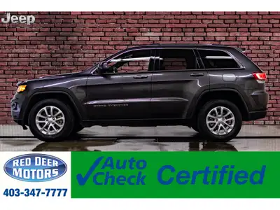 **ACCIDENT FREE - MECHANICALLY CERTIFIED** 99,826 KM This 2021 Jeep Grand Cherokee 4x4 Laredo is pow...