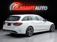 2018 Mercedes Benz C-300 Wagon White Exterior on Beige Interior comes with Navigation and Back up Ca... (image 5)