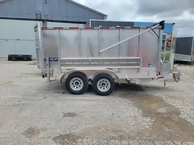 Canadian Made With A Unheard Of 10yrs STRUCTURAL WARRANTY. 48" overall high sides Roll tarp Smart ch...