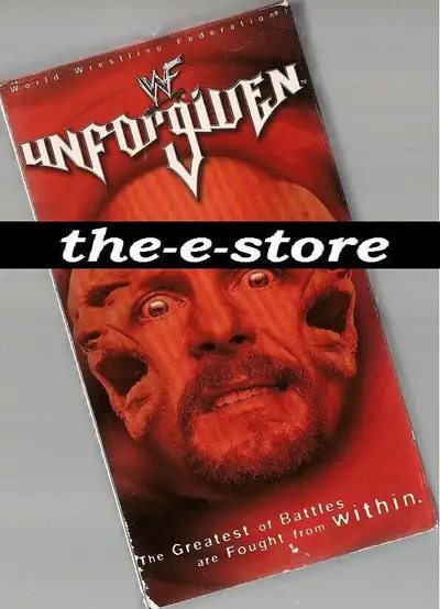 Wrestling VHS/DVD 2001 - UNFORGIVEN. WWE/WWF/WCW/NWA/TNA/UFC., View more