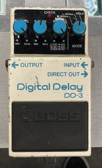 Boss Digital Delay Pedal