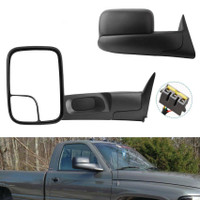 Towing Mirrors Power Passenger Driver Side For 1994-1997 Dodge R