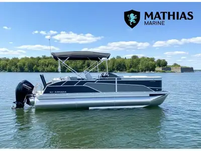 Bateau Ponton ARMADA SAPHIR 23SB 2026 Concessionnaire de bateaux et pontons neufs et d'occasion Math...