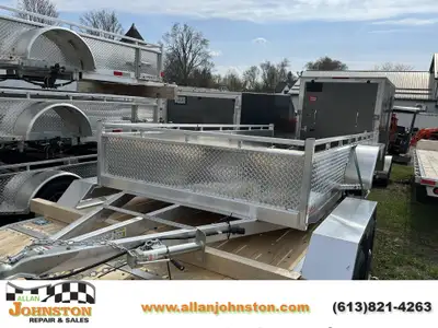 Welcome to Allan Johnston Repair & Sales 2026 6x14 Tandem Axle Aluminum Trailer .