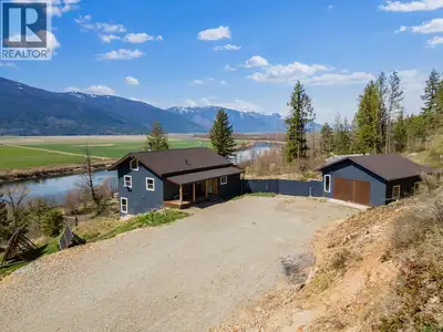 Welcome to your off-grid sanctuary in Lister, BC—set on 4.8 acres with easy access off Highway 21 an...
