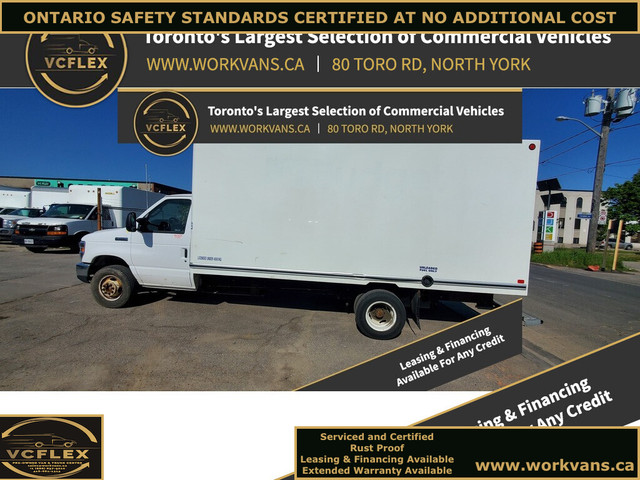 2019 Ford E-450 16Ft Unicell Fiberglass Box - Gas - Ramp in Cars & Trucks in City of Toronto
