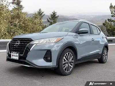 Navigating urban streets and weekend adventures is a breeze with this stylish Gray 2024 Nissan Kicks...