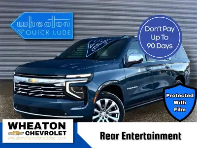Command the Road with the 2025 Chevrolet Suburban Premier: Power, Luxury, and Unmatched Safety for t...