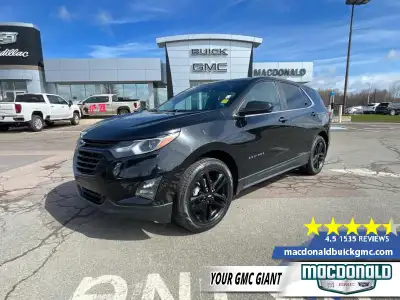 Aluminum Wheels, Apple CarPlay, Android Auto, Remote Start, Heated Seats! The Equinox is one of the...