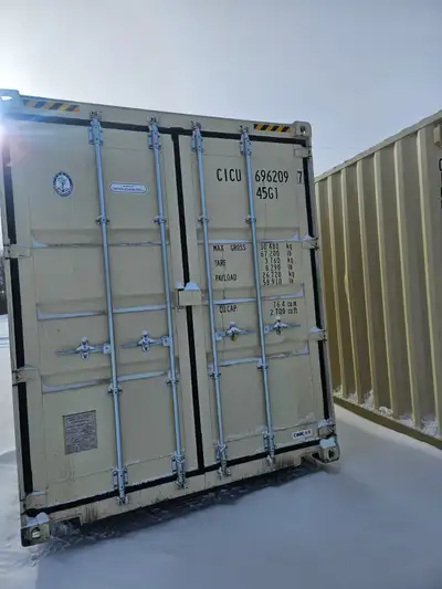 40 FT SEACAN CONTAINER HIGH CUBE NEW 1 TRIP / REAL PICTURES, View more