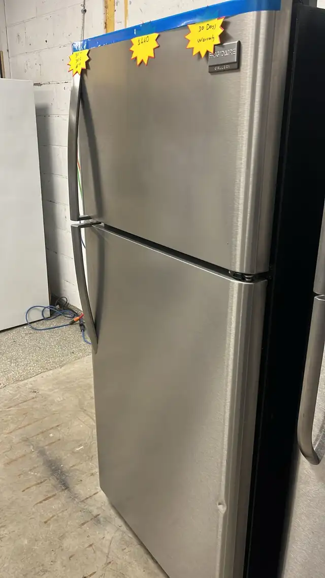 Frigidaire 30” Stainles Stell Fully Tested  30-Day Warranty in Refrigerators in Kitchener / Waterloo - Image 2