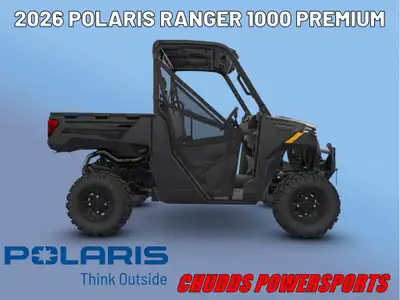 2026 Polaris RANGER 1000 PREMIUM ALL-IN PRICE JUST ADD THE TAXES! THE POLARIS ALL OUT-SUMMER SALES E...