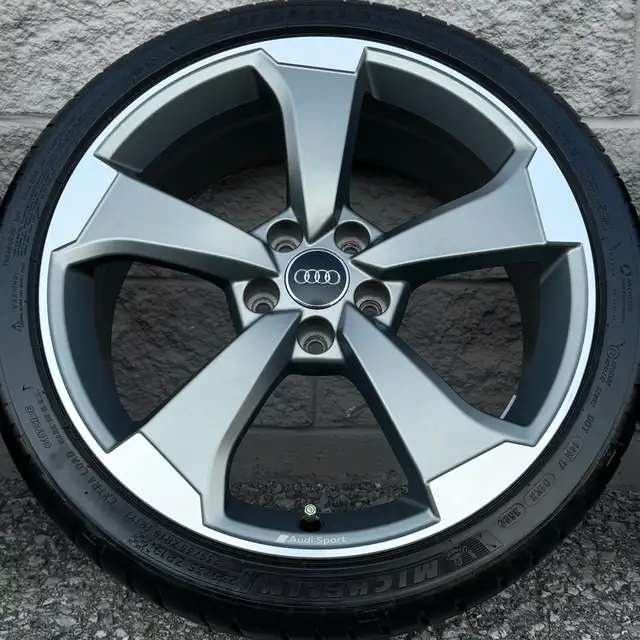 (99%) 4x Audi RS3 19" OEM Summer Wheels Package in Tires & Rims in City of Toronto - Image 5