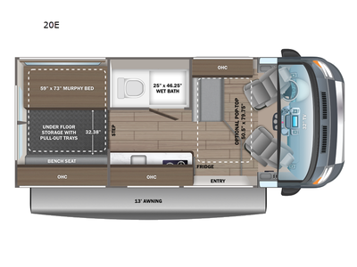 Please Call Us At 613.851.7326 with any questions? Jayco Swift Class B gas motorhome 20E highlights:...