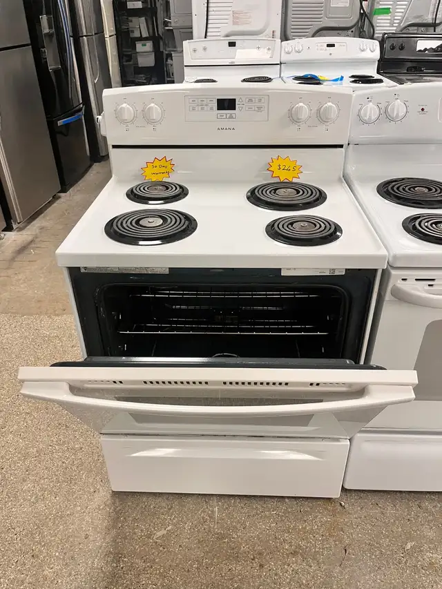 Amana 30” Coil Top  Stove Fully Tested  30-Day Warranty in Stoves, Ovens & Ranges in Kitchener / Waterloo - Image 5