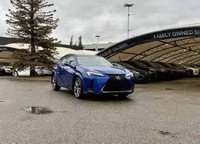 The 2025 Lexus UX 300h F SPORT Design package focuses on the visual and stylistic flair of the F SPO...
